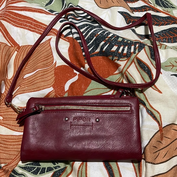 Piper Handbags - PIPER shoulder purse / wallet MYERS brand - leather